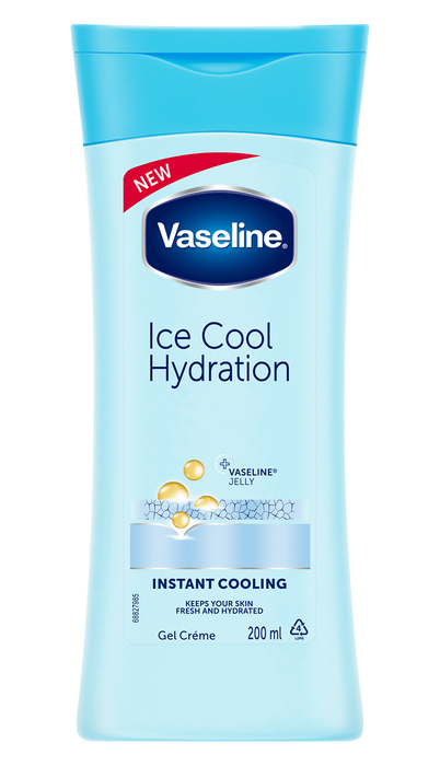 Vaseline Ice Cool Hydration Gel Creme 200ml