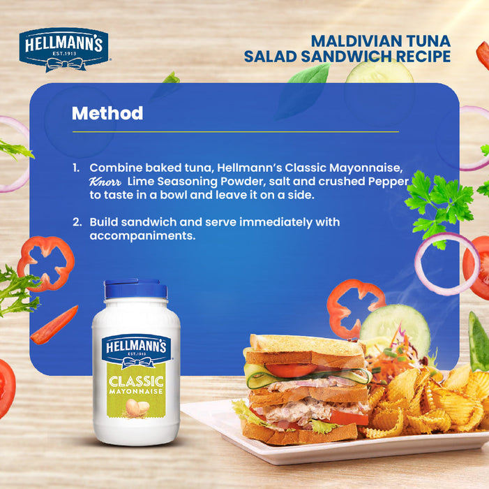 Hellmanns Classic Mayonnaise 3.78L