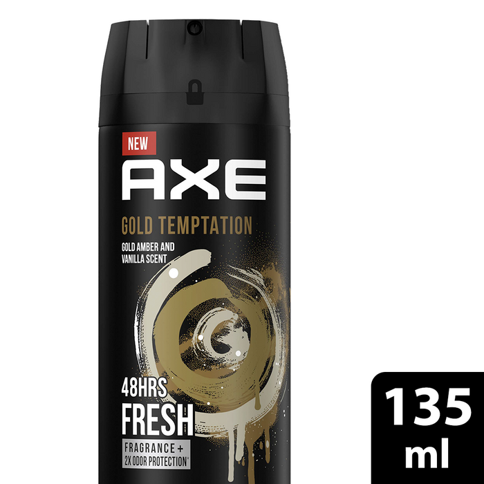 Axe Gold Temptation Deodorant 135ml