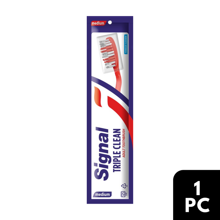 Signal Triple Clean Toothbrush -  Medium