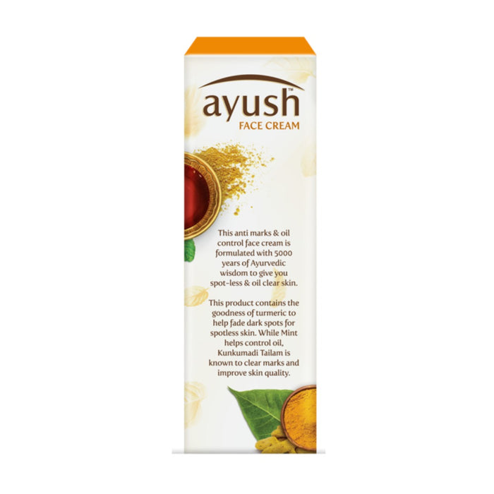 Ayush Anti Mark & Oil Control Face Cream 50g