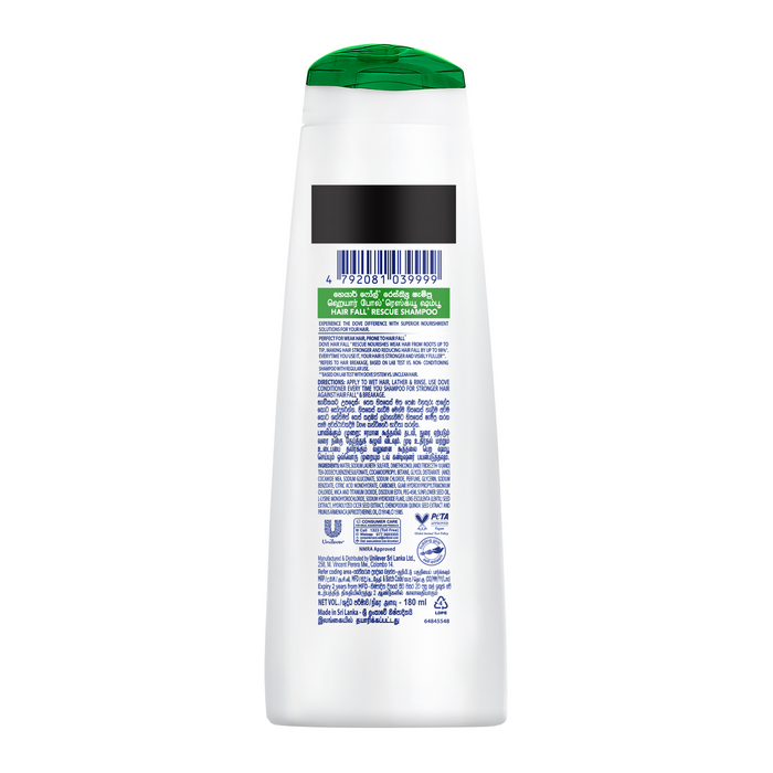Dove Hair Fall Rescue Shampoo 180ml
