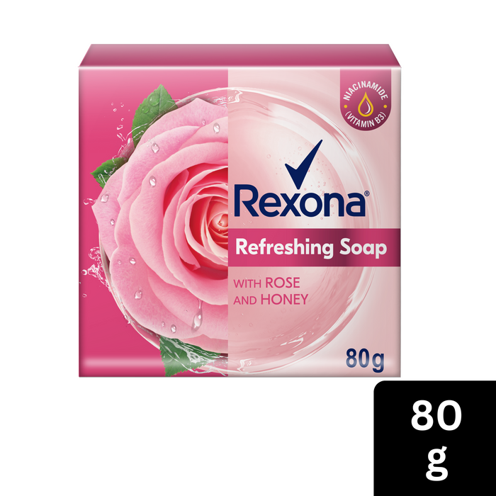 Rexona Rose And Honey Refreshing Soap 80g