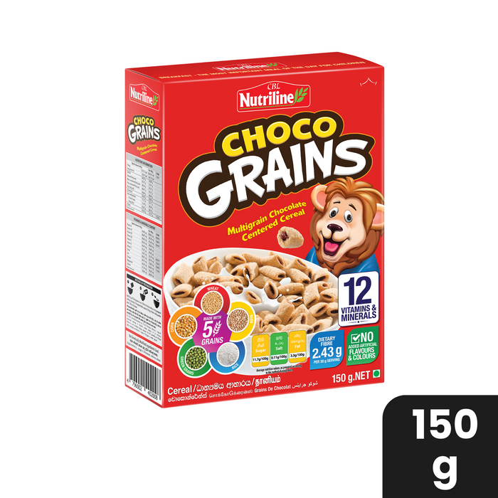 Nutriline Chocograins 150g