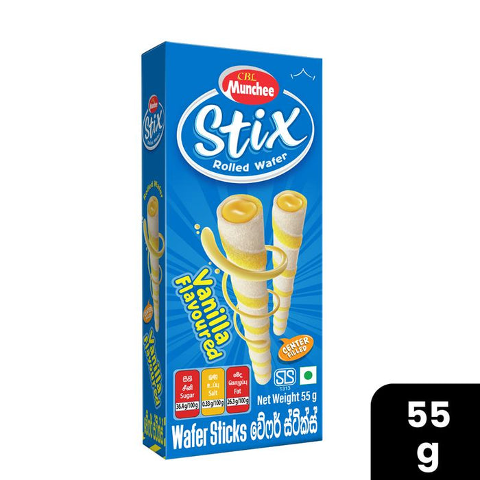 Munchee wafer stick vanilla 55g