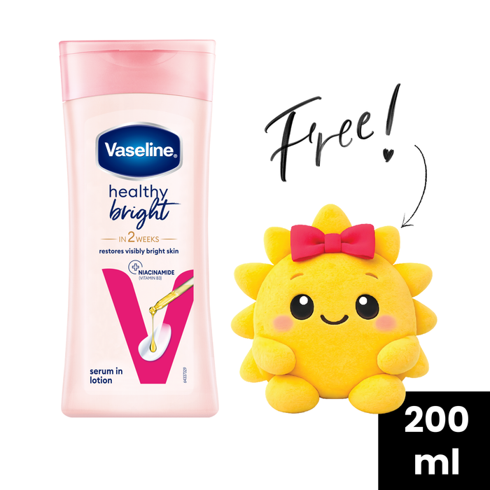 Buy a Vaseline Healthy bright Body Lotion 100ml and get a FREE Prepboo