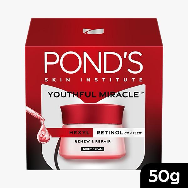 Pond's Youthful Miracle Night Cream 50g