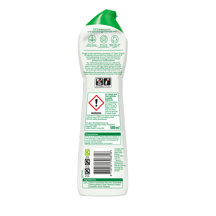 CIF Cleanboost Cream Original 500ml