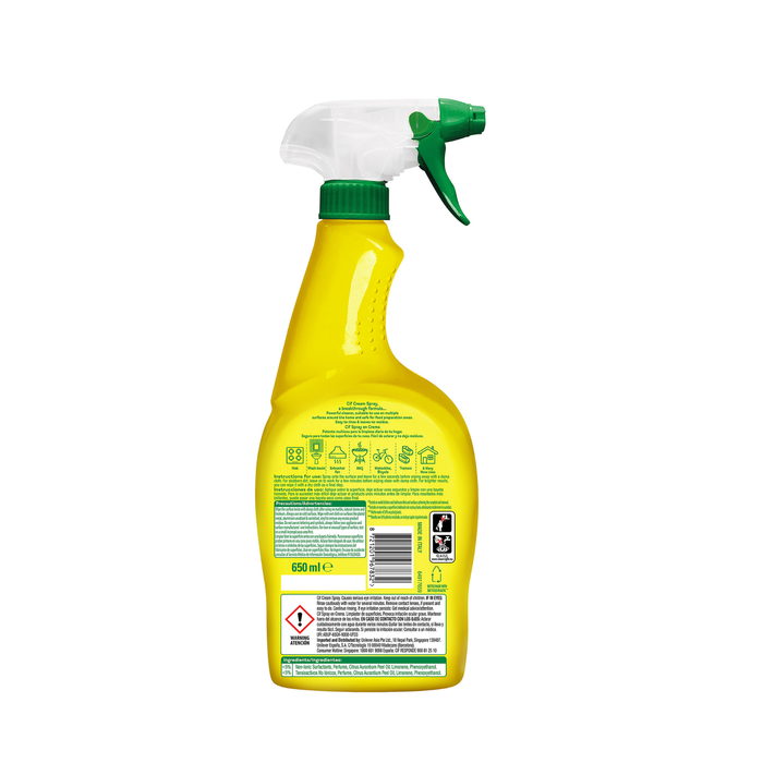 CIF Cleanboost Cream Spray Lemon 650ml