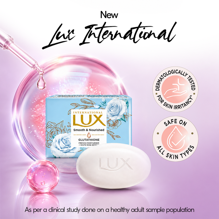 Lux Smooth and Nourised Glutathione Body Soap 80g