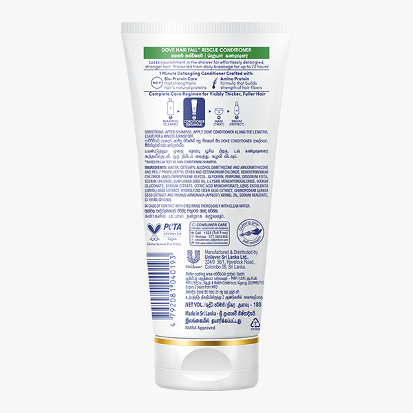 Dove Hair Fall Rescue Conditioner 180ml